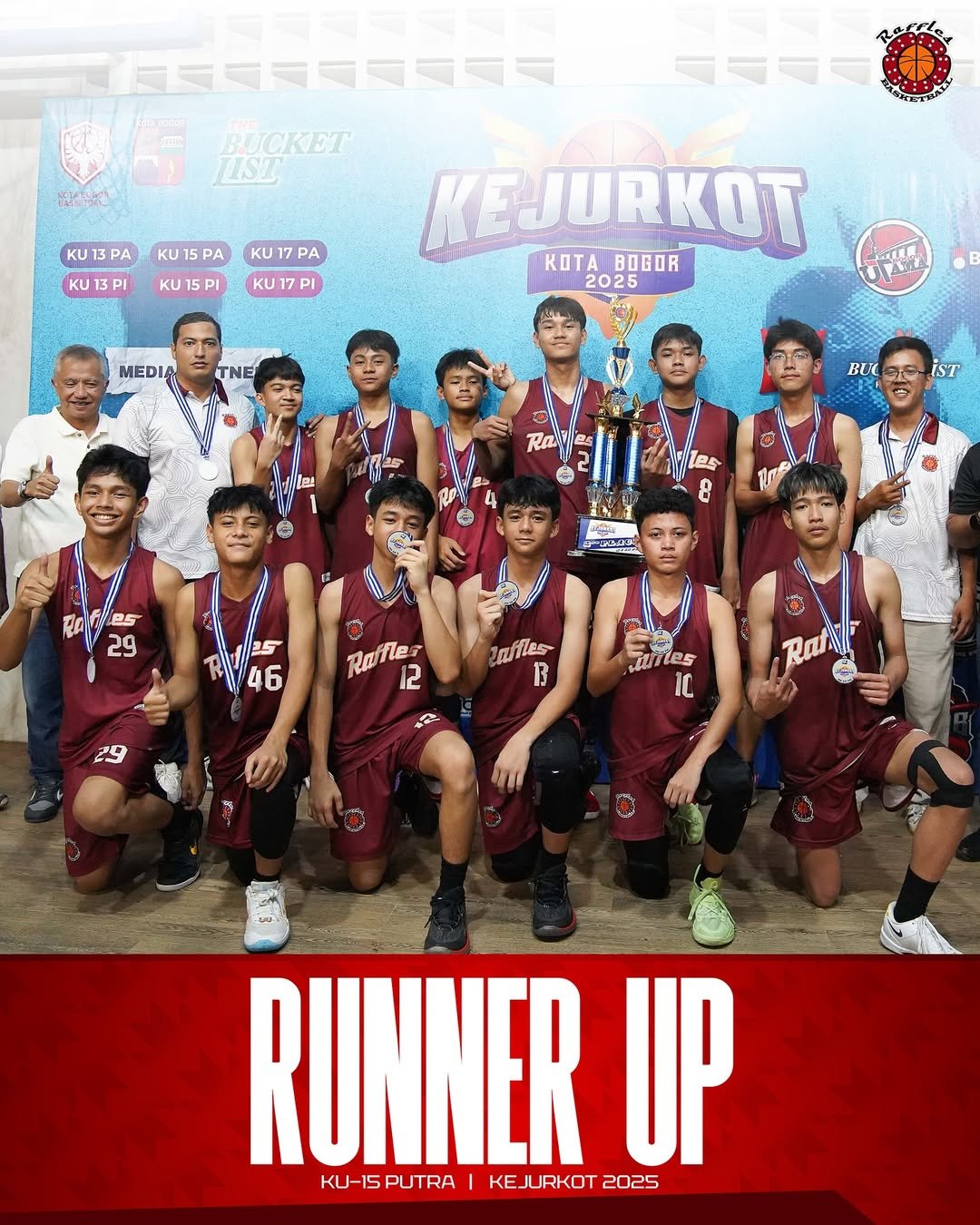 KEJURKOT BOGOR 2025 - KU15 PUTRA