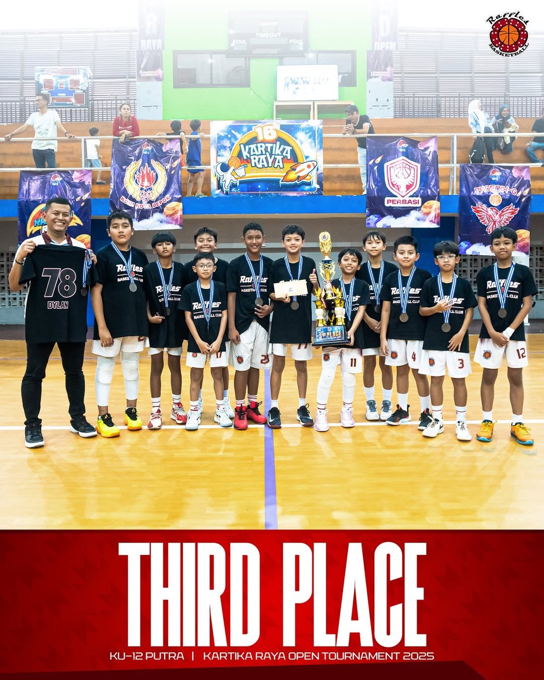 KARTIKA RAYA OPEN TOURNAMENT 2025 - KU12 PUTRA