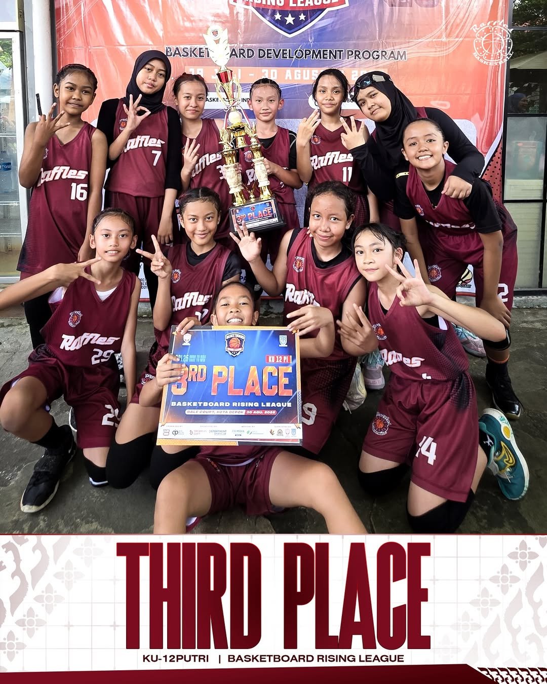 BASKETBOARD RISING LEAGUE 2025 - KU 12 PUTRI