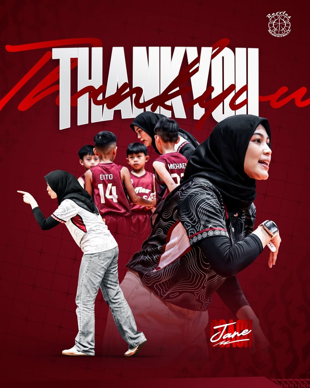 THANK YOU COACH JANE